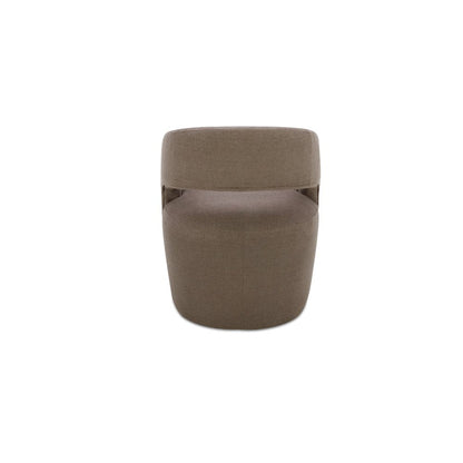Moes Home - Barrow Rolling Dining Chair Soft Taupe - KQ-1044-39-USA view 4