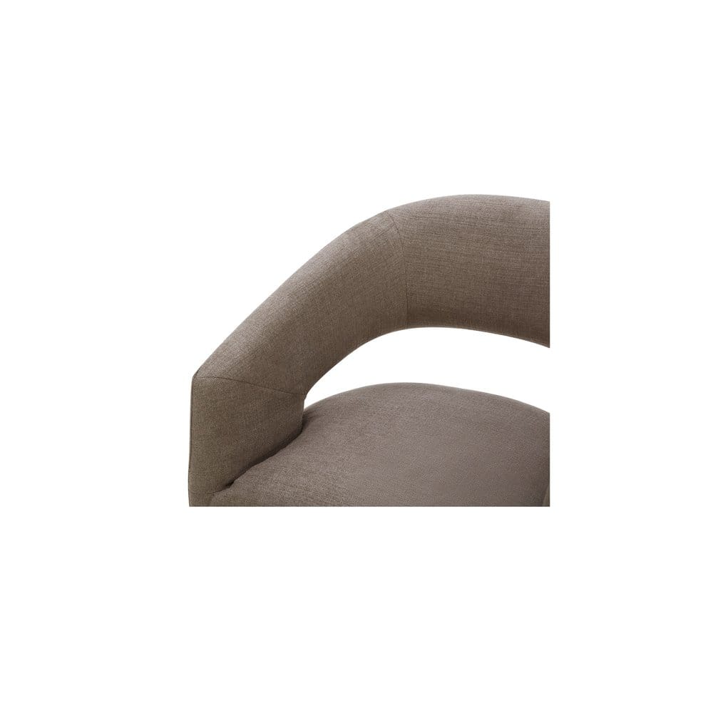 Moes Home - Barrow Rolling Dining Chair Soft Taupe - KQ-1044-39-USA view 7