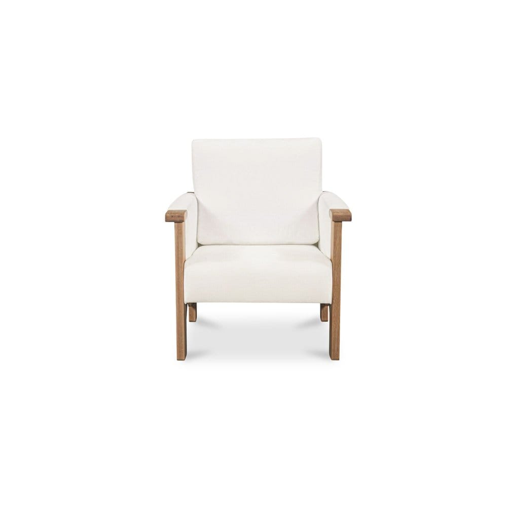 Moes Home - Bauer Accent Chair Cream - EF-1001-05 view 1