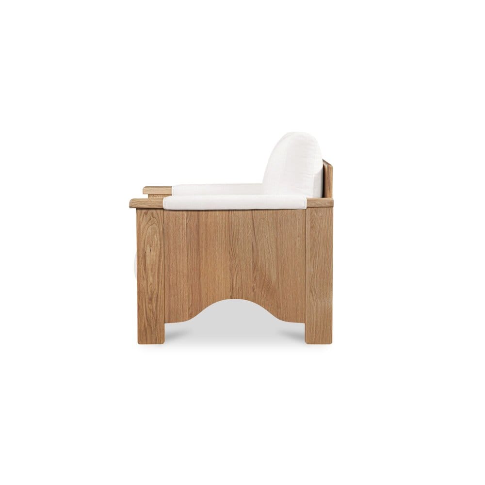 Moes Home - Bauer Accent Chair Cream - EF-1001-05 view 2