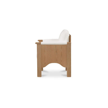 Moes Home - Bauer Dining Chair Cream - EF-1000-05 view 2