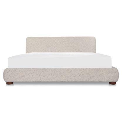 Moes Home - Beau King Storage Bed Speckled Light Grey - RN-1156-29-0 view 1
