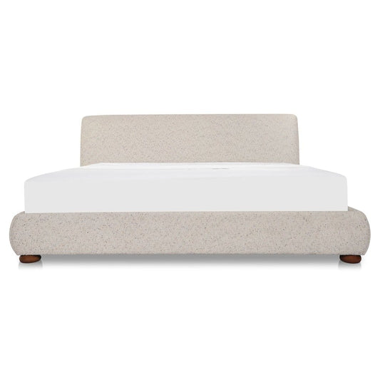 Moes Home - Beau King Storage Bed Speckled Light Grey - RN-1156-29-0 view 1
