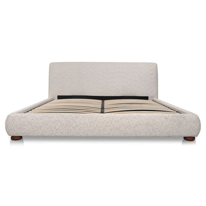 Moes Home - Beau King Storage Bed Speckled Light Grey - RN-1156-29-0 view 2