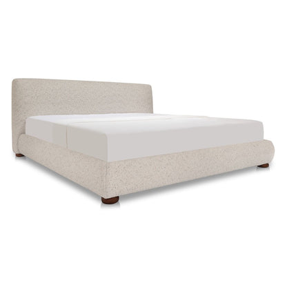 Moes Home - Beau King Storage Bed Speckled Light Grey - RN-1156-29-0 view 3