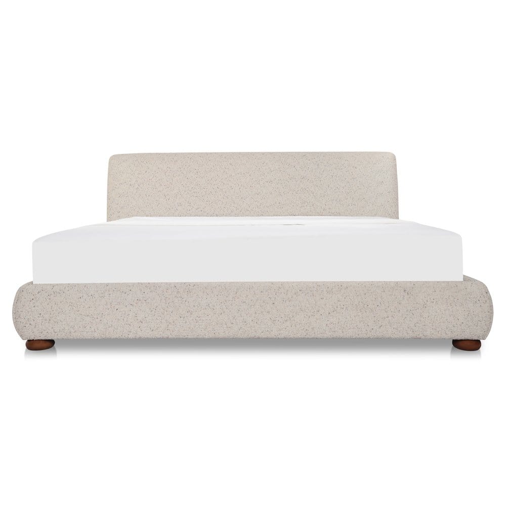 Moes Home - Beau Queen Storage Bed Speckled Light Grey - RN-1157-29-0 view 1