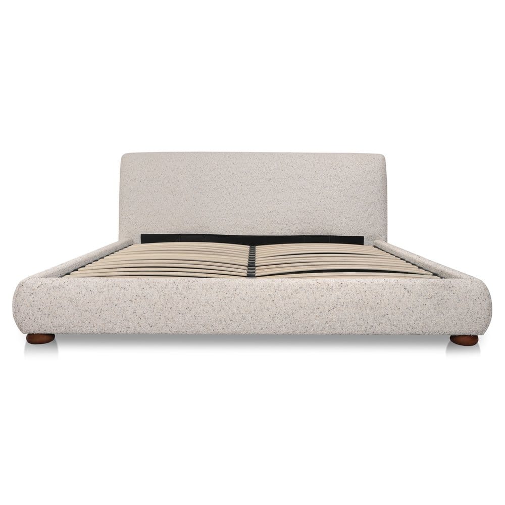 Moes Home - Beau Queen Storage Bed Speckled Light Grey - RN-1157-29-0 view 2