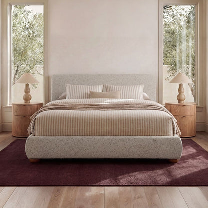 Moes Home - Beau Queen Storage Bed Speckled Light Grey - RN-1157-29-0 view 8