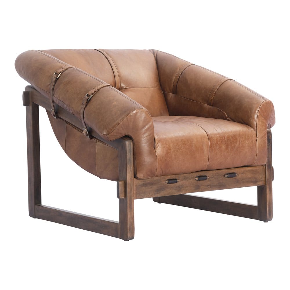 Moes Home - Bellos Accent Chair Open Road Brown - PK-1112-14 view 3