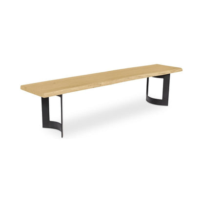 Moes Home - Bent Bench Extra Small Oak - VE-1038-24-0 view 3