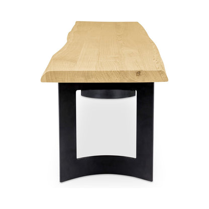 Moes Home - Bent Bench Extra Small Oak - VE-1038-24-0 view 4