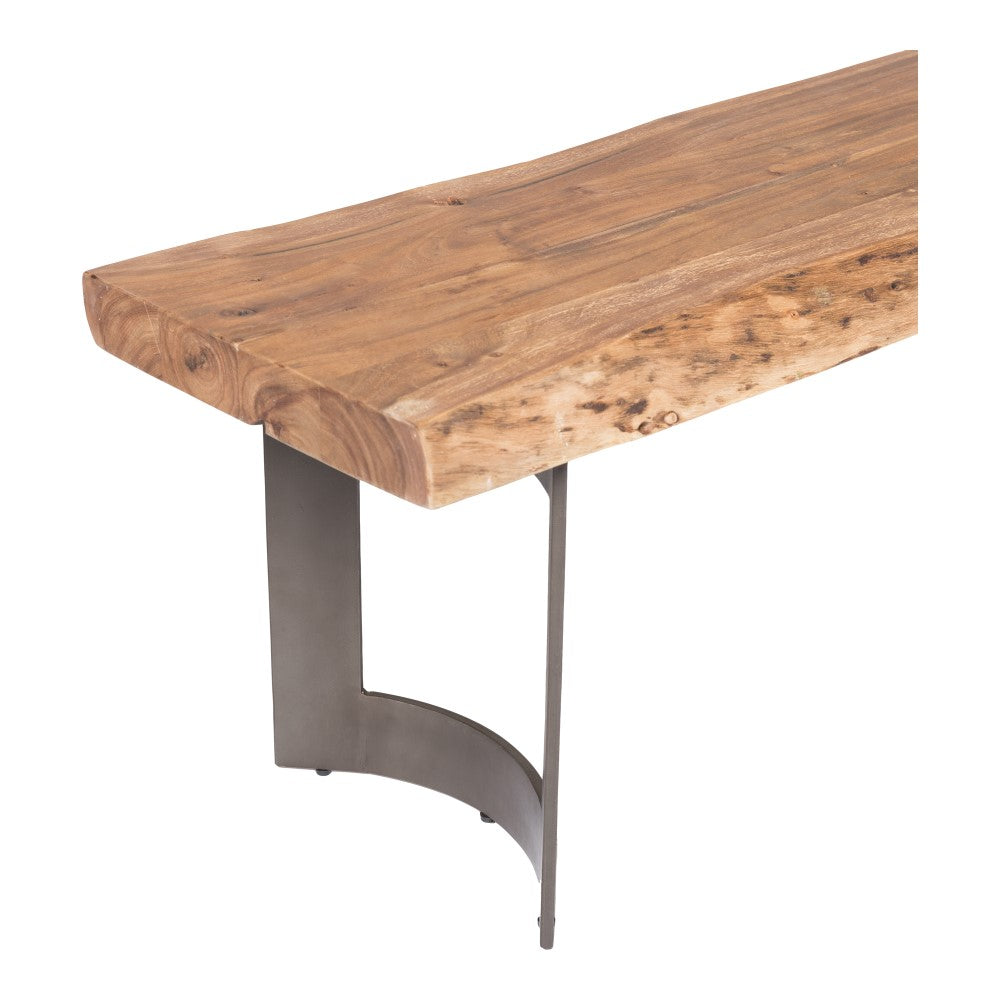 Moes Home - Bent Bench Extra Small Smoked - VE-1038-03-0 veiw 5