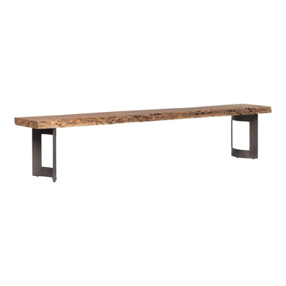 Moes Home - Bent Bench Large Smoked - VE-1029-03-0 veiw 2