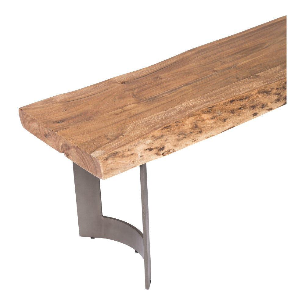 Moes Home - Bent Bench Large Smoked - VE-1029-03-0 veiw 3