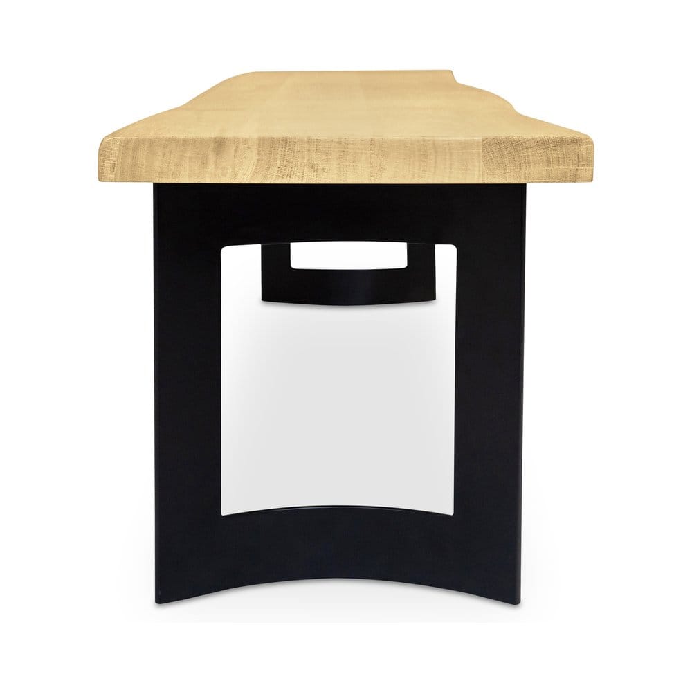 Moes Home - Bent Bench Small Oak - VE-1002-24-0 view 4