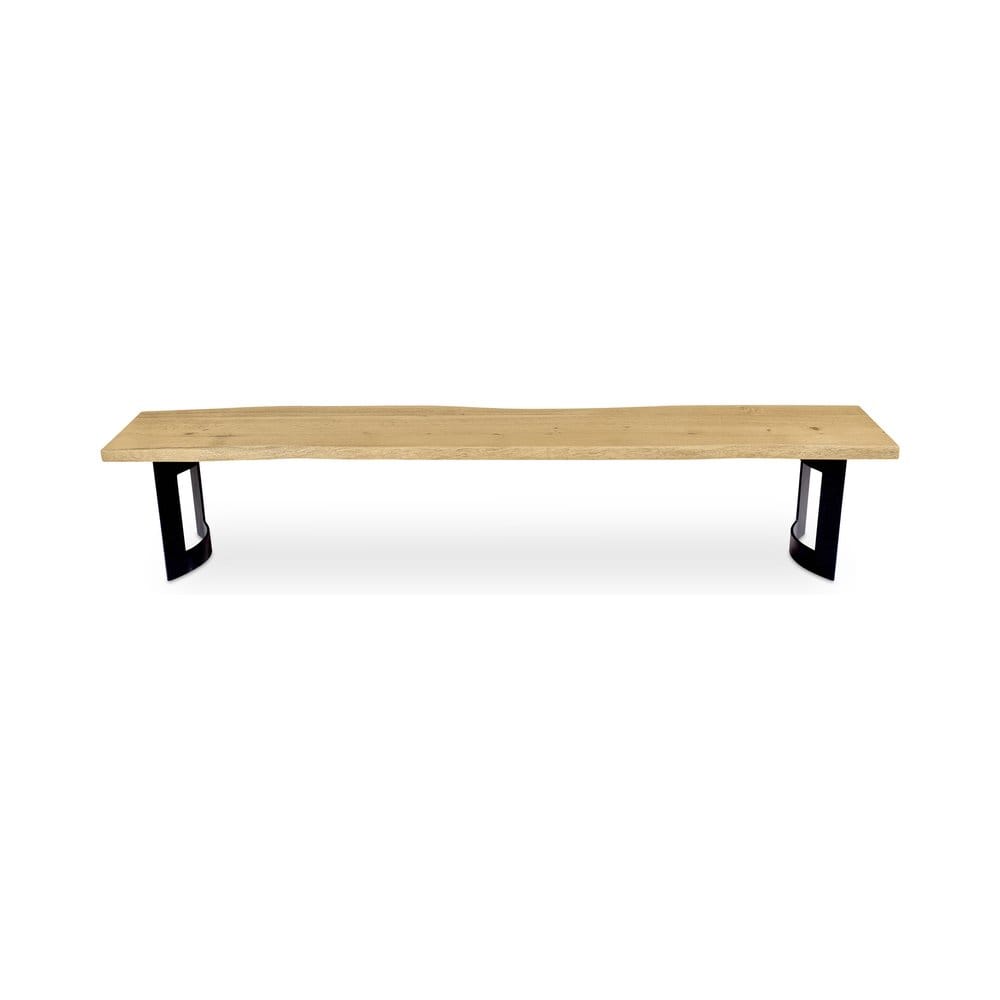 Moes Home - Bent Bench Small Oak - VE-1002-24-0 view 5