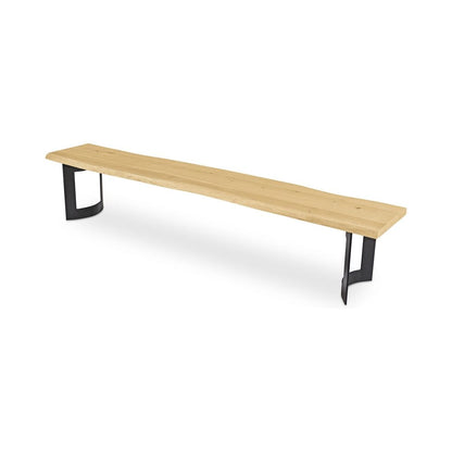 Moes Home - Bent Bench Small Oak - VE-1002-24-0 view 6