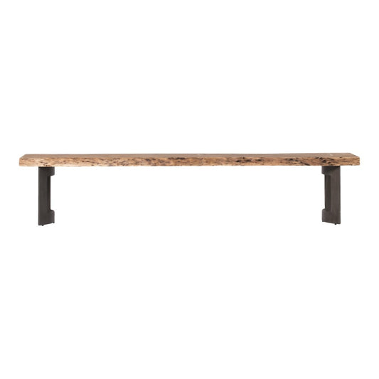 Moes Home - Bent Bench Small Smoked - VE-1002-03-0 veiw 1