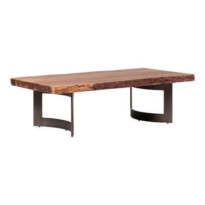 Moes Home - Bent Coffee Table Smoked - VE-1003-03-0 veiw 2