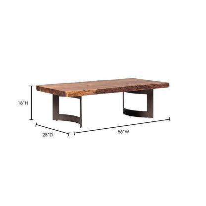 Moes Home - Bent Coffee Table Smoked - VE-1003-03-0 veiw 7