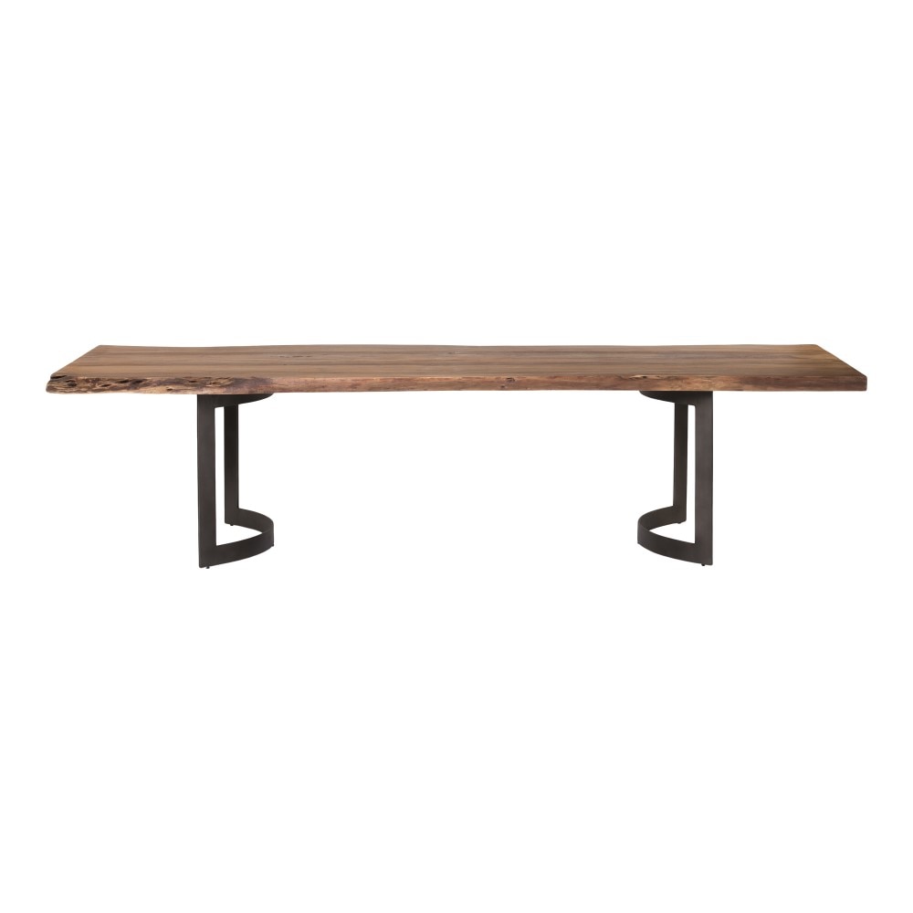 Moes Home - Bent Dining Table Extra Small Smoked - VE-1036-03-0 veiw 1