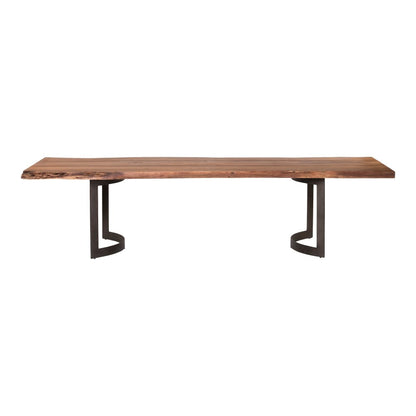 Moes Home - Bent Dining Table Large Smoked - VE-1000-03-0 veiw 2