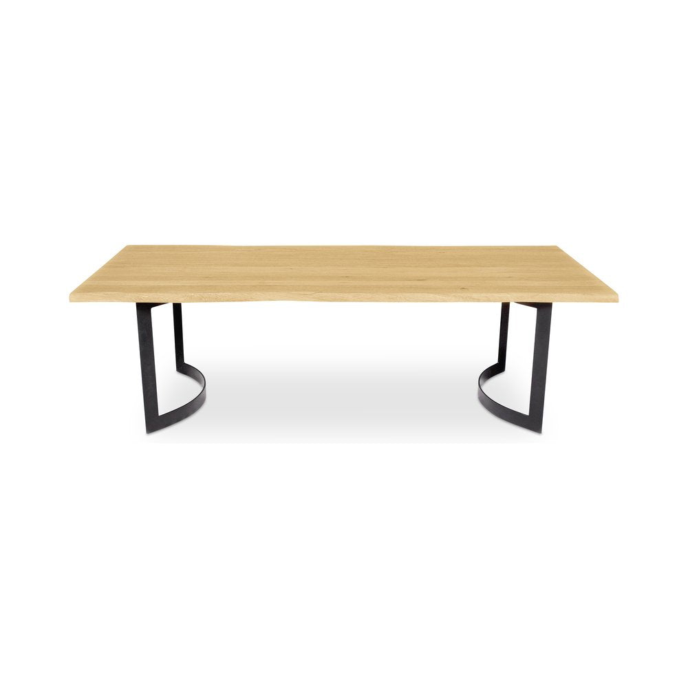 Moes Home - Bent Dining Table Small Oak - VE-1001-24-0 view 2