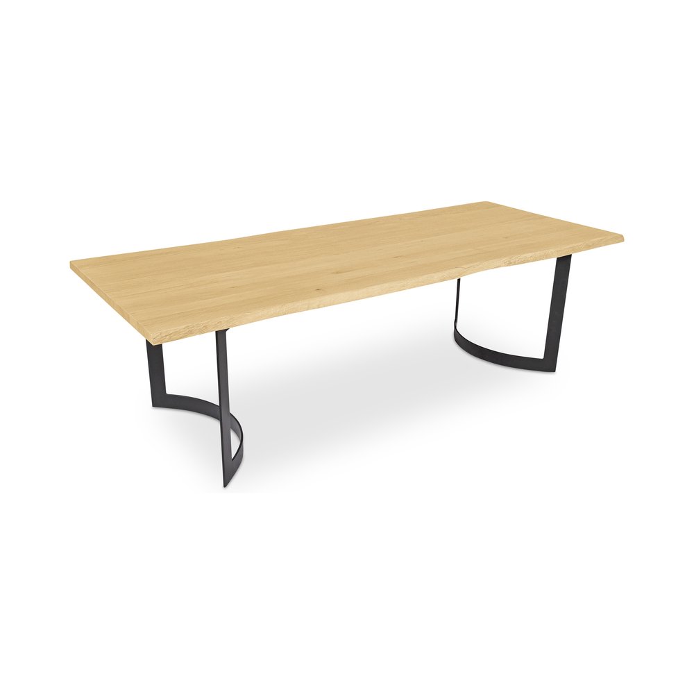 Moes Home - Bent Dining Table Small Oak - VE-1001-24-0 view 4