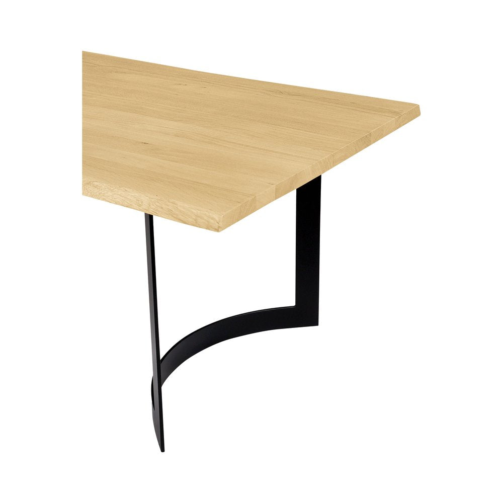 Moes Home - Bent Dining Table Small Oak - VE-1001-24-0 view 7