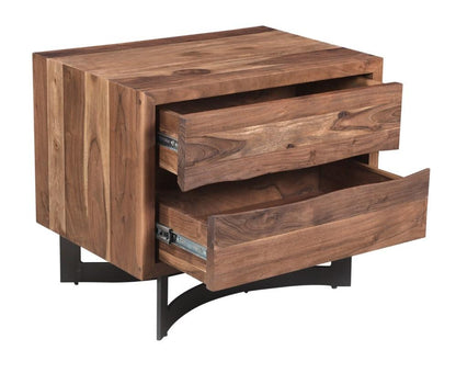 Moes Home - Bent Nightstand Smoked - VE-1096-03-0 veiw 3