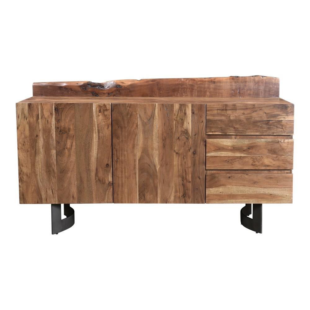 Moes Home - Bent Sideboard Smoked - VE-1040-03 veiw 2