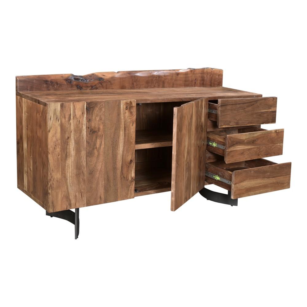 Moes Home - Bent Sideboard Smoked - VE-1040-03 veiw 5