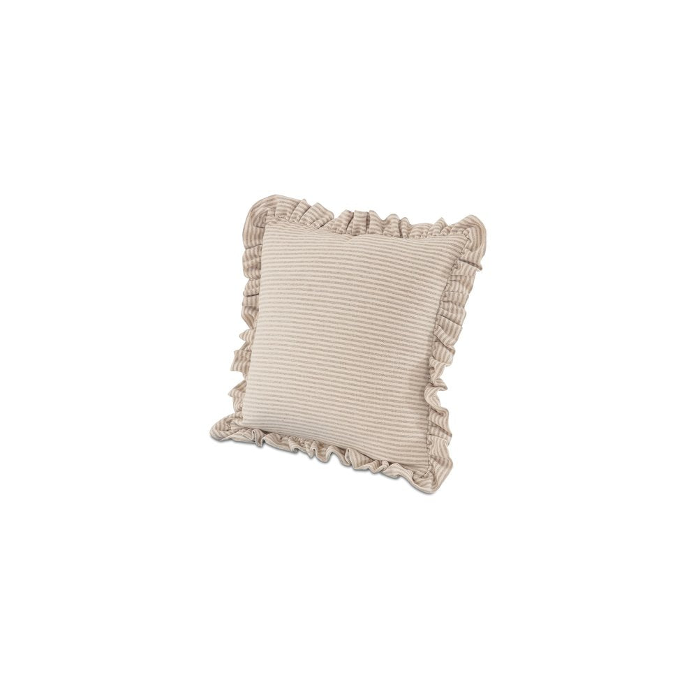 Moes Home - Betty 20 Inch Cushion Beige Stripe - OA-1110-37 view 3