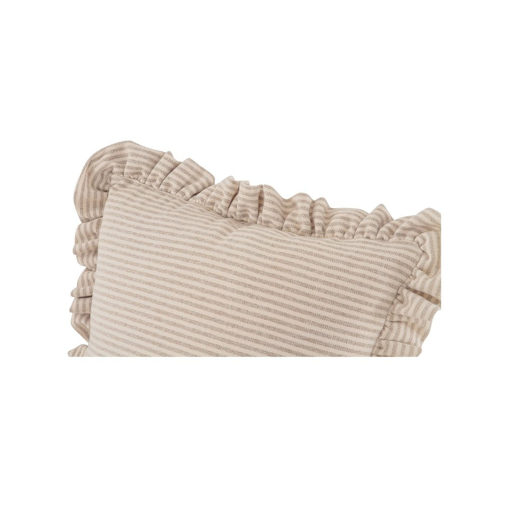 Moes Home - Betty 20 Inch Cushion Beige Stripe - OA-1110-37 view 4