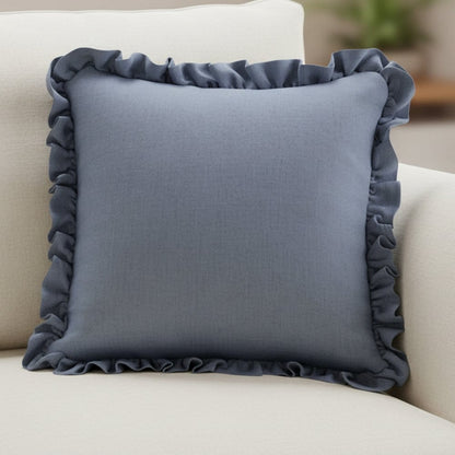 Moes Home - Betty 20 Inch Cushion Blue - OA-1110-26 view 6