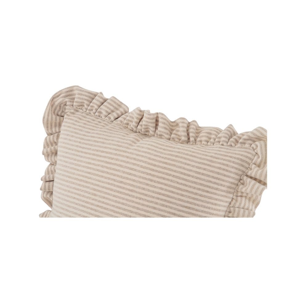 Moes Home - Betty 25 Inch Cushion Beige Stripe - OA-1111-37-0 view 4