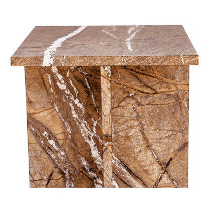Moes Home - Blair Accent Table Golden Forest Marble - PJ-1024-32 view 6