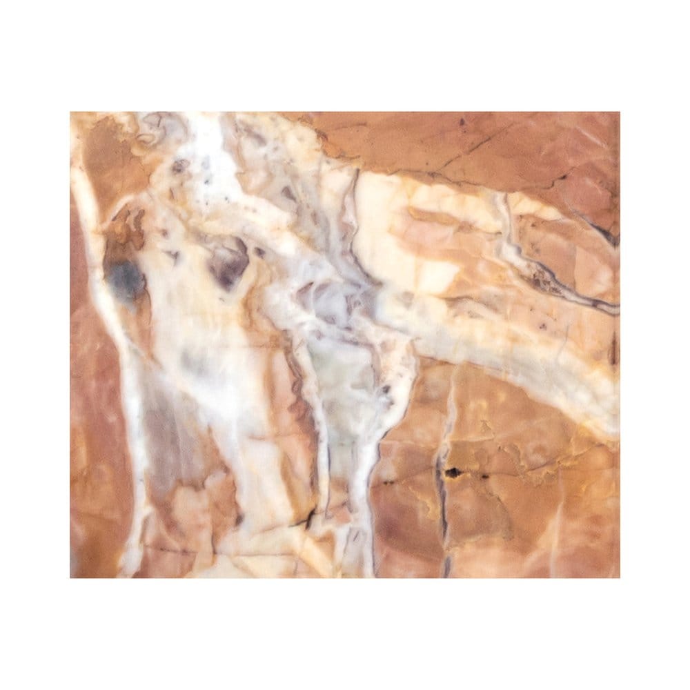 Moes Home - Blair Accent Table Orange Levante Marble - PJ-1024-12 view 9
