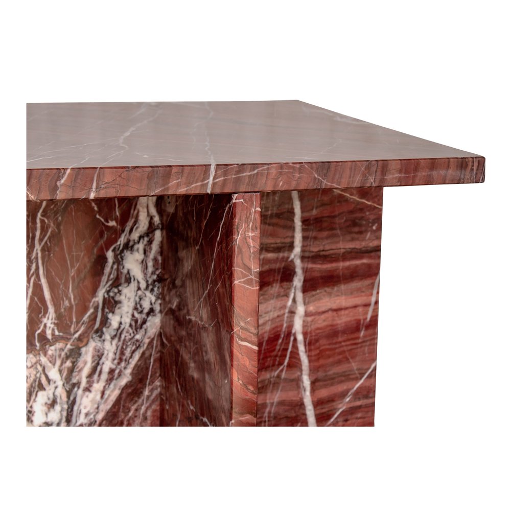 Moes Home - Blair Accent Table Rosso Levanto Marble - PJ-1024-06 view 7