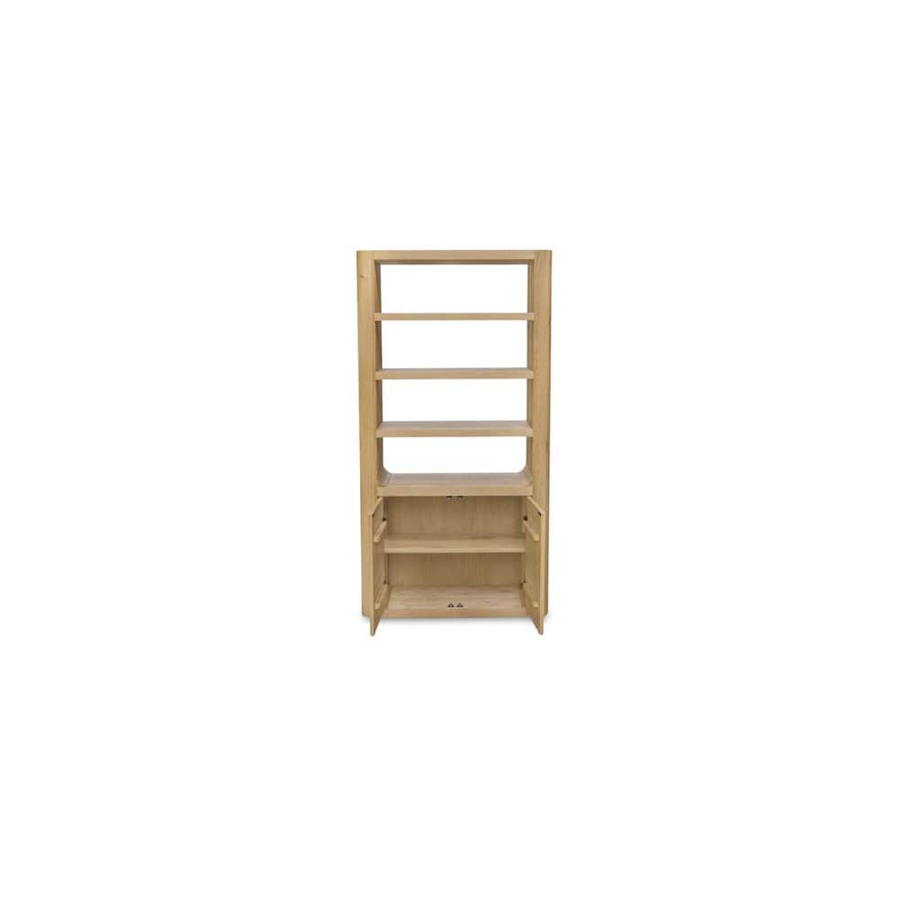 Moes Home - Blake Tall Cabinet Rustic Oak - TL-1033-24 view 2
