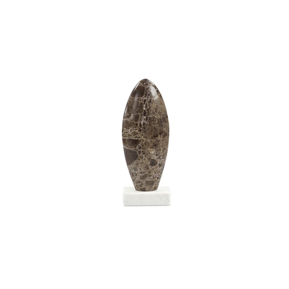 Moes Home - Boda Sculpture Dark Emperador Marble - AI-1019-20 view 1