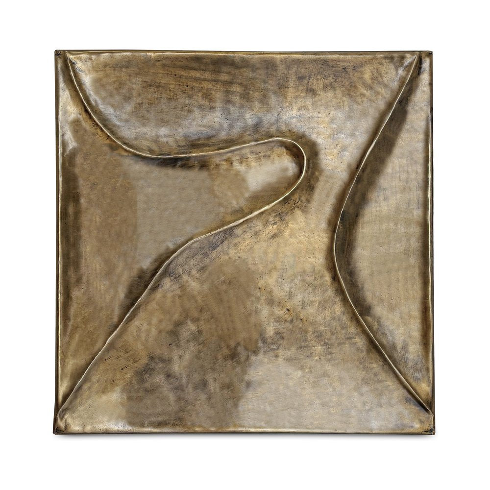 Moes Home - Bode Wall Sculpture Aged Brass - FI-1148-51 view 1