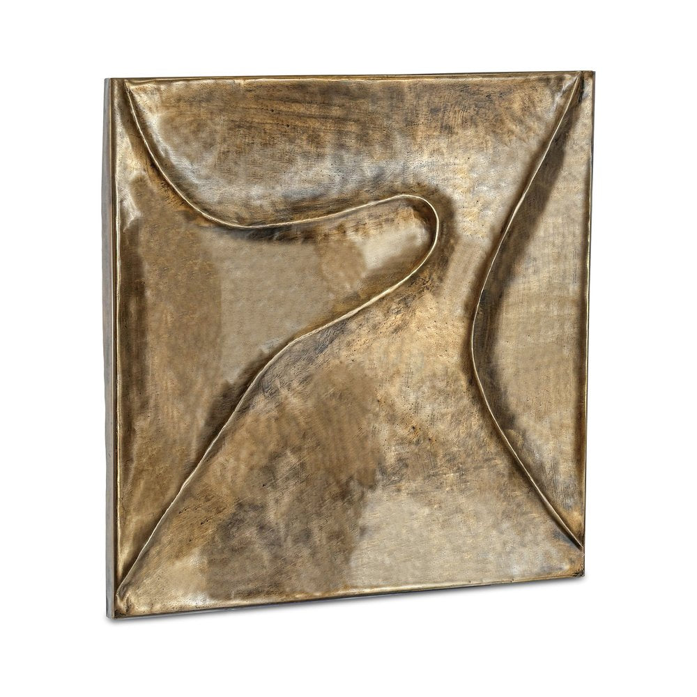Moes Home - Bode Wall Sculpture Aged Brass - FI-1148-51 view 3