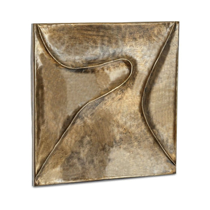 Moes Home - Bode Wall Sculpture Aged Brass - FI-1148-51 view 3