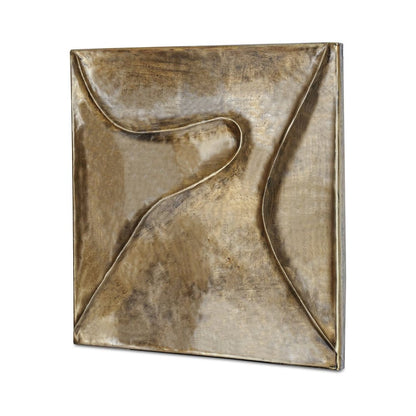 Moes Home - Bode Wall Sculpture Aged Brass - FI-1148-51 view 5