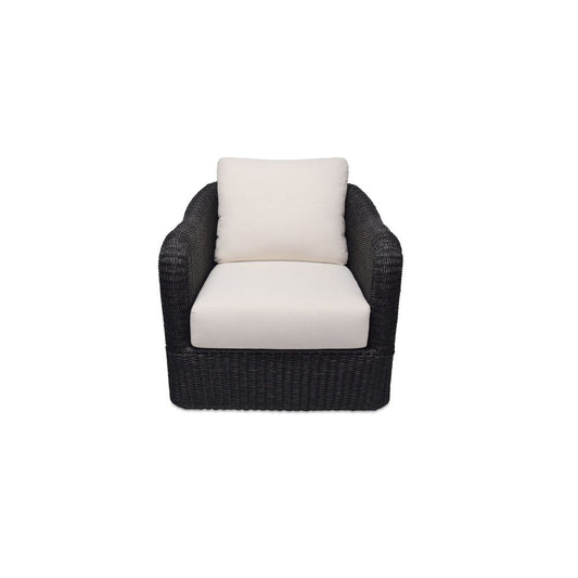 Moes Home - Bodhi Outdoor Swivel Accent Chair  Charcoal - ET-1009-07 view 2