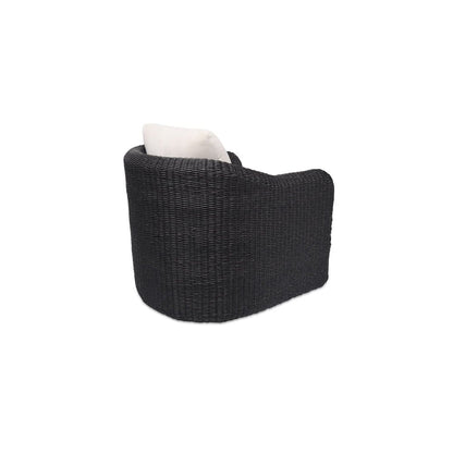 Moes Home - Bodhi Outdoor Swivel Accent Chair  Charcoal - ET-1009-07 view 3
