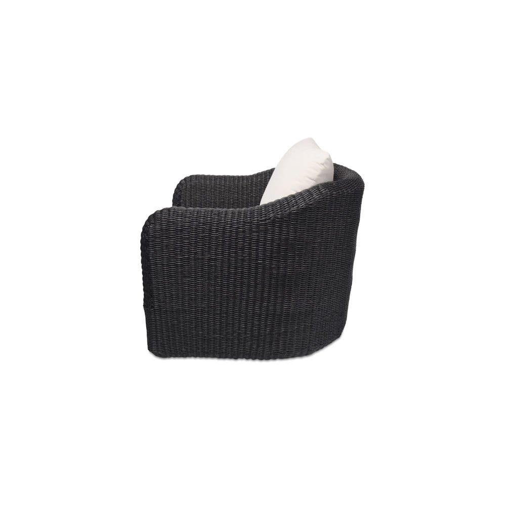 Moes Home - Bodhi Outdoor Swivel Accent Chair  Charcoal - ET-1009-07 view 5
