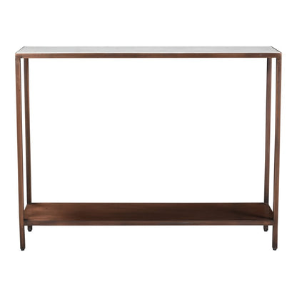 Moes Home - Bottego Console Table in Antique Copper - DR-1320-50 veiw 1