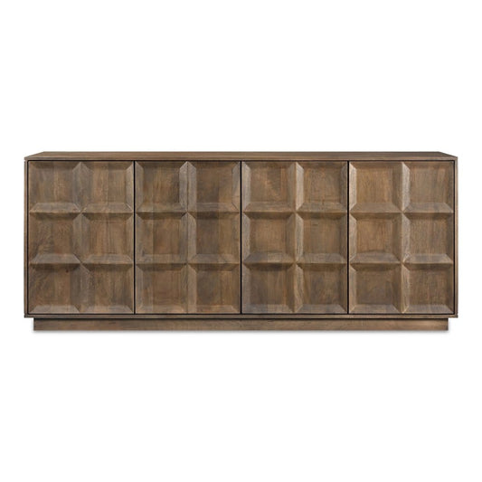 Moes Home - Bowen Sideboard Deep Brown - JD-1071-03 view 1